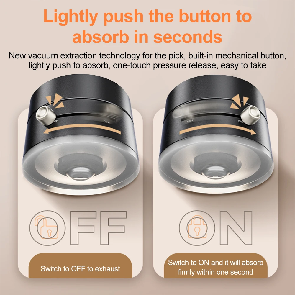 Składany stojak obrotowy z przyssawką magnetyczną próżniową 360 °   Obrotowy uniwersalny stojak obrotowy na próżnię Wielofunkcyjny uchwyt samochodowy na telefon