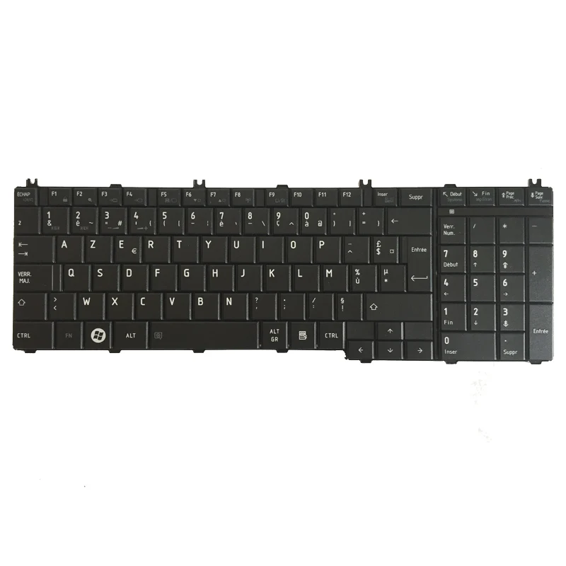 French keyboard For toshiba Satellite C650 C655 C655D C660 C670 L650 L655 L670 L675 L750 L755 l755d Black laptop Fr Keyboard