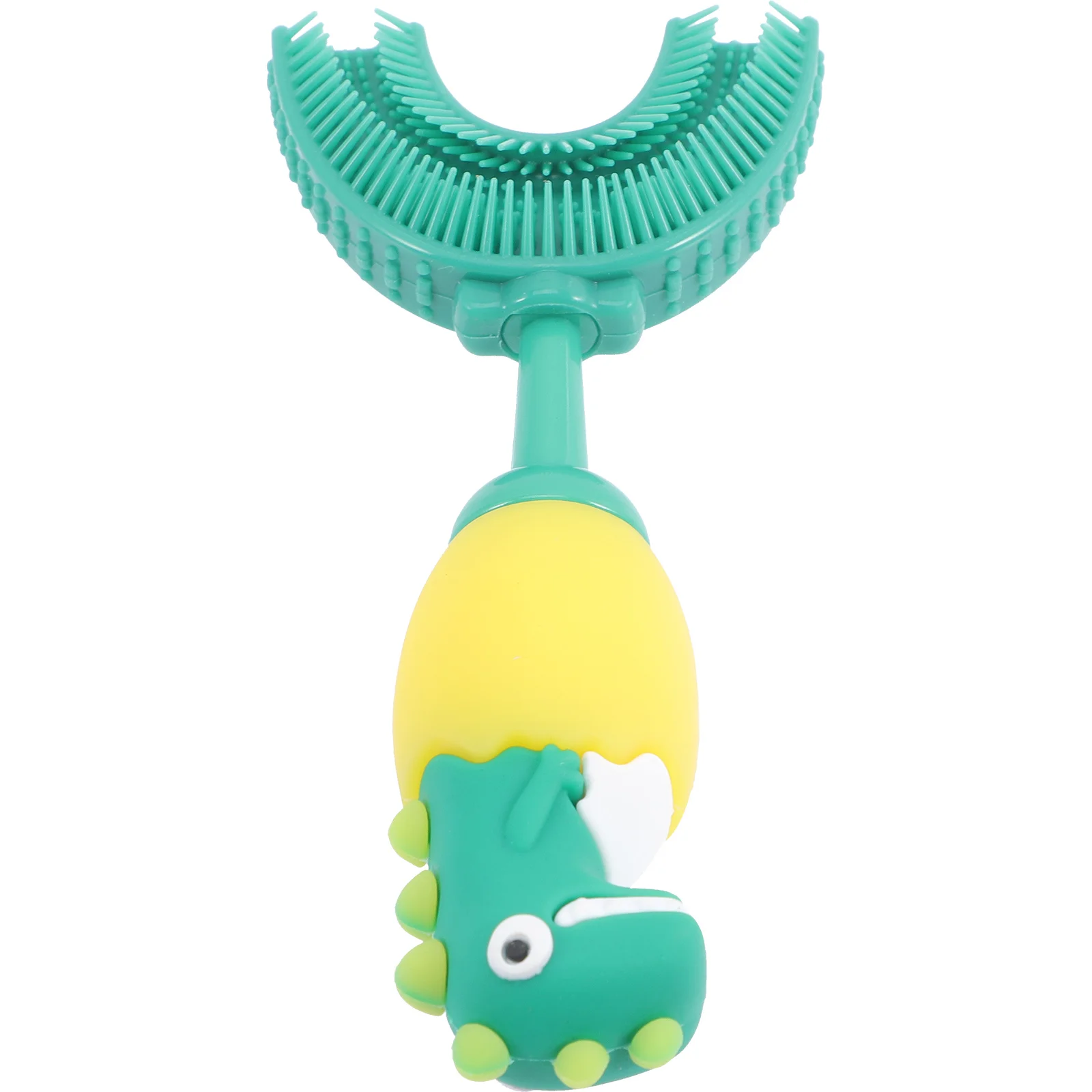 Children's U-shaped Toothbrush Silicone for Kids Manual Toothbrushes Lovely Toddler Oral Teeth Cleaning