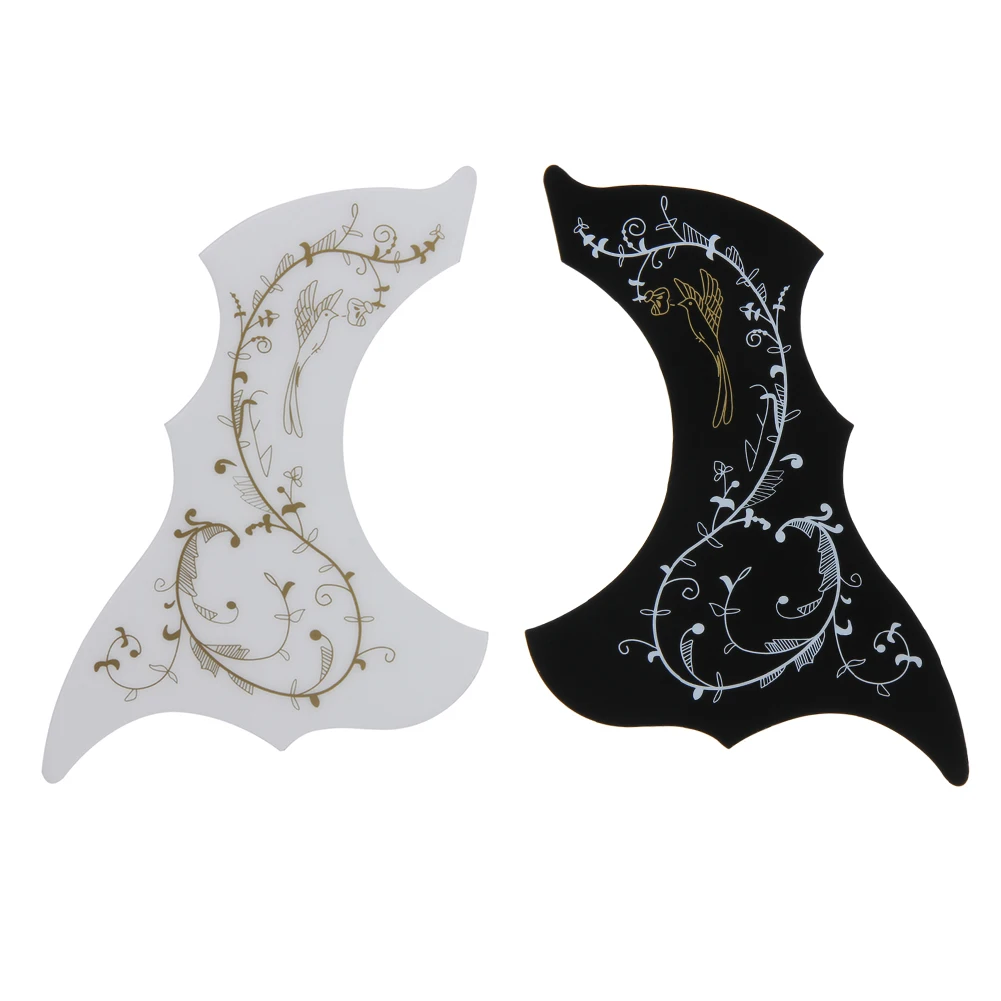 2pcs Acoustic Guitar Scratch Plate Pick Adhesive Acoustic Guitar Pickguard Anti Scratch Plate Pick Guard Stickers
