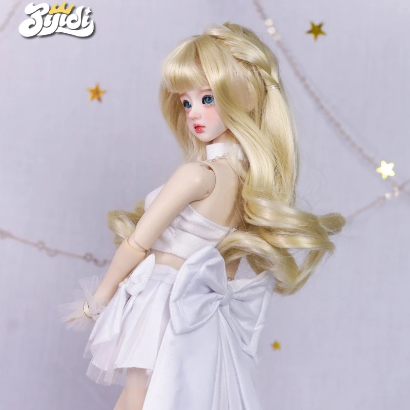 Bjidi Serie Limitata 1/4 Bambola BJD MJD Set Completo con Abito da Palcoscenico e Trucco, Bambola Snodata 45cm, Modello Fai da Te, Regalo di Compleanno per Ragazze