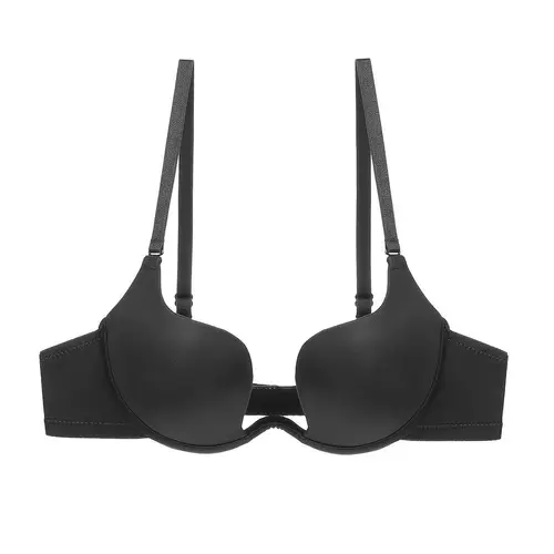 Imagen 2 del producto Sujetador espaciador en forma de U para mujer, ropa interior fina y transpirable, sujetadores push-up con espalda descubierta, lencería cómoda y elegante sin costuras, Bralette