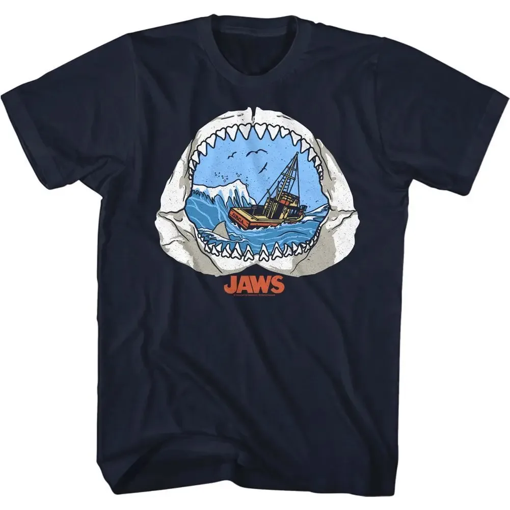 Camiseta de película Jaws Jaw View