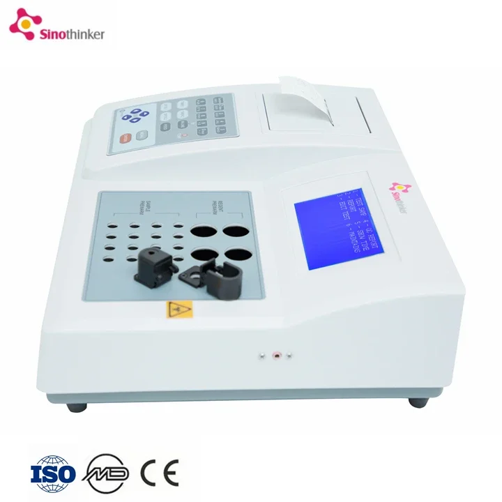 China Sinothinker Double Channel Coagulation Analyzer SK5002 Clinical Analytical Instruments from Manufacturer for Labs