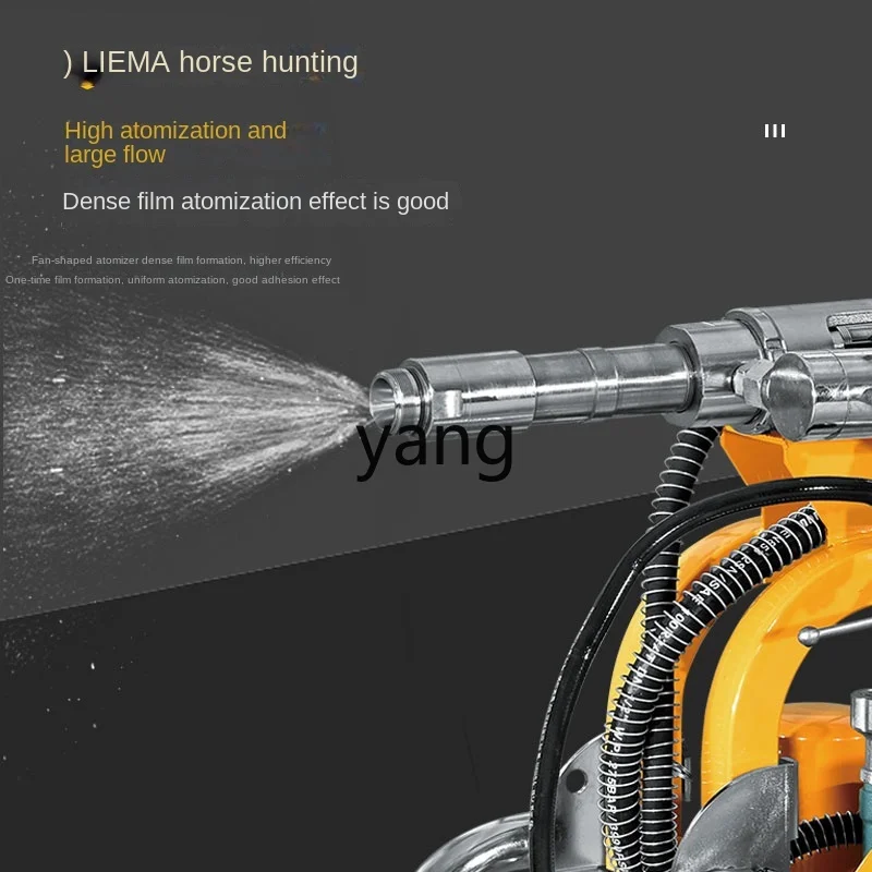 LHH Exterior Wall Lacquer Coating Machine Putty Powder Mortar Fire Retardant Coating Paint Spraying Machine