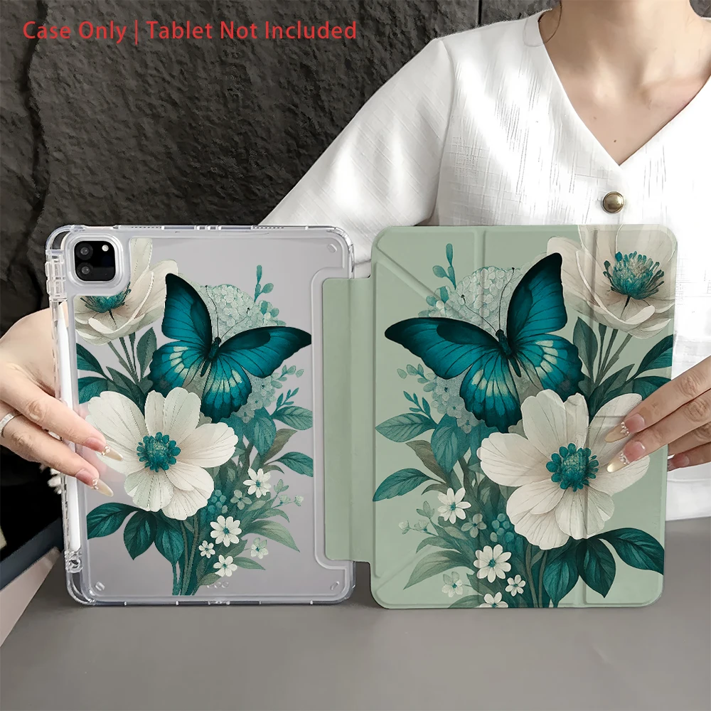 

Case for Samsung pad,Foldable Tablet Case Compatible with Samsung For Galaxy Tab S7/S8/S9