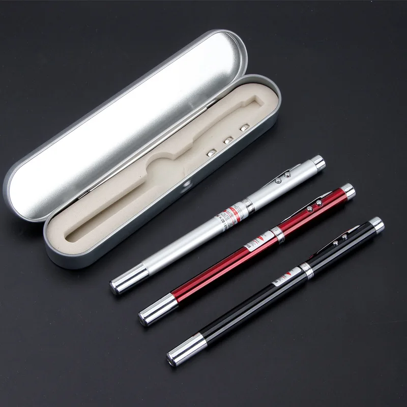 Multifunction Ballpoint Creative Infrared Telescopic Pointer Pen Writing Pen