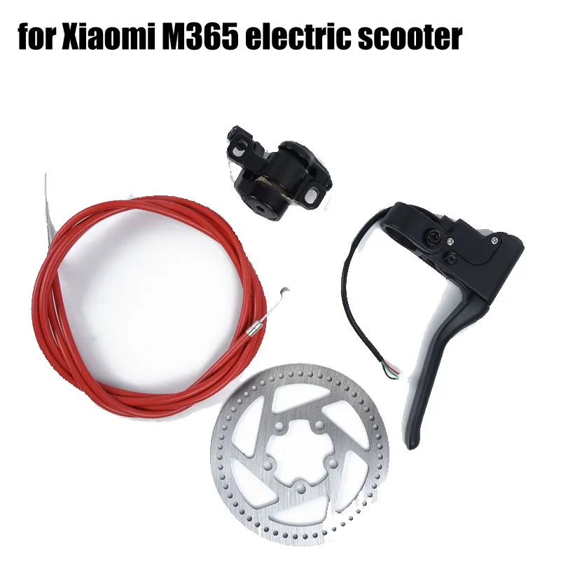 Electric Scooter Disc Brake,Metal   Device Set  Line Handle for Xiaomi M365    Accessories Kit