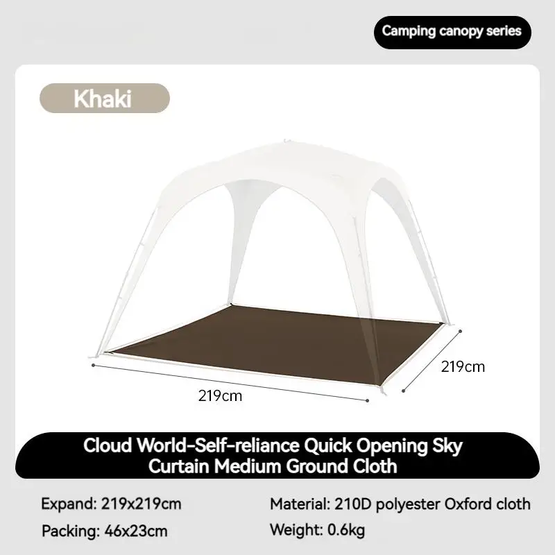 Naturehike Quick Open Dome Zelt Zubehör Baldachin Wasserdichte Docking Auto Schwanz Zelt Outdoor Camping Familie Große Sonnenschirm Plane 10