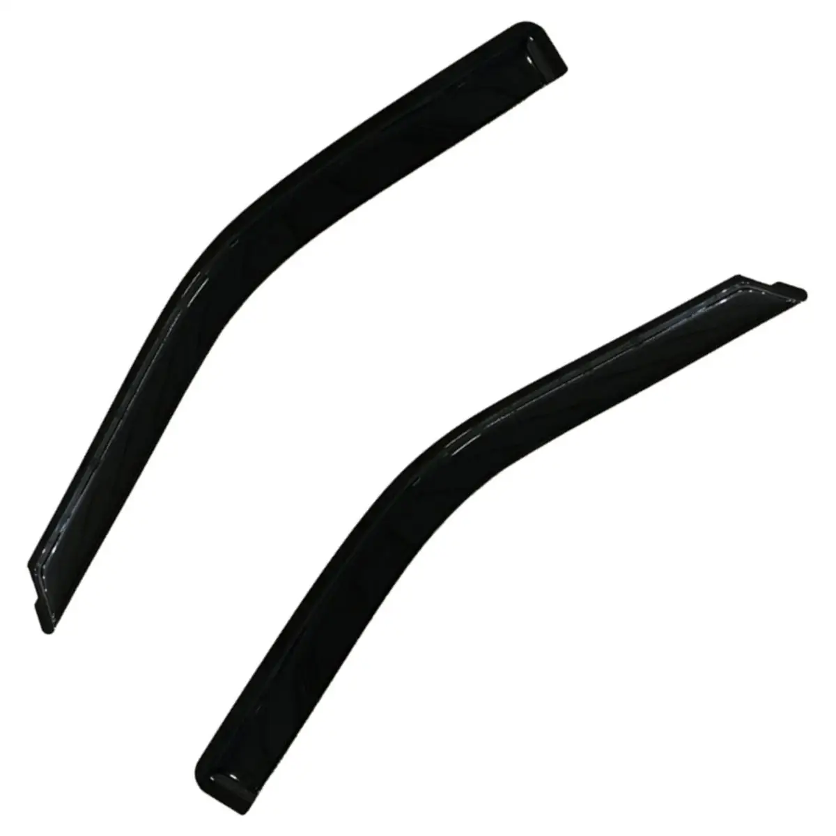 2 قطعة ل 15-20 فورد F150 الكابينة العادية الشمس المطر الحرس تنفيس الظل نافذة أقنعة