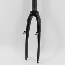 New Folding small wheels bike 3K full carbon fibre bicycle fork carbon front forks hard V C brake 16/20er 74mm