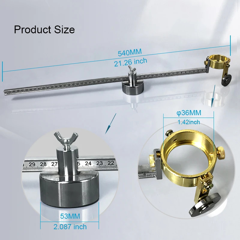 P80 Plasma Cutting Gun Circular Cutter Cutting Gauge LGK-100 Cutting Machine 50cm Circular Gauge With Strong Magnetic Base P-80