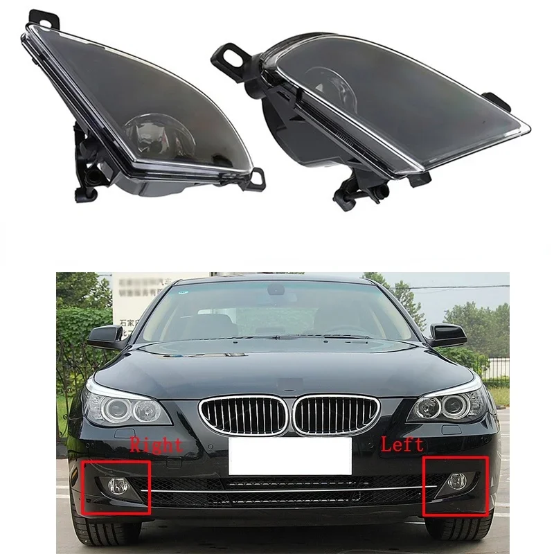 

car accsesories For BMW 5 Series E60 520 523 525 530 535 2008 2009 2010 Front Bumper light Fog Lights Anti-fog Lights