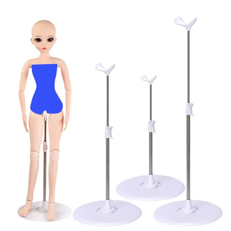 bjd 지원 1/6 1/4 1/3 1/8 인형 스탠드 20 30cm 45 60 cm 디스플레이 용 인형 지원 프레임 OB24 OB27 모델 홀더 액세서리