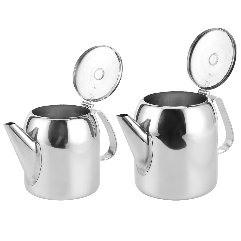 غلاية باردة من الفولاذ المقاوم للصدأ ، إبريق قهوة ، إبريق شاي ، صنبور قصير ، مستدير ، فندق ، مطعم ، أكسسوارات منزلية ،!!!!! #3