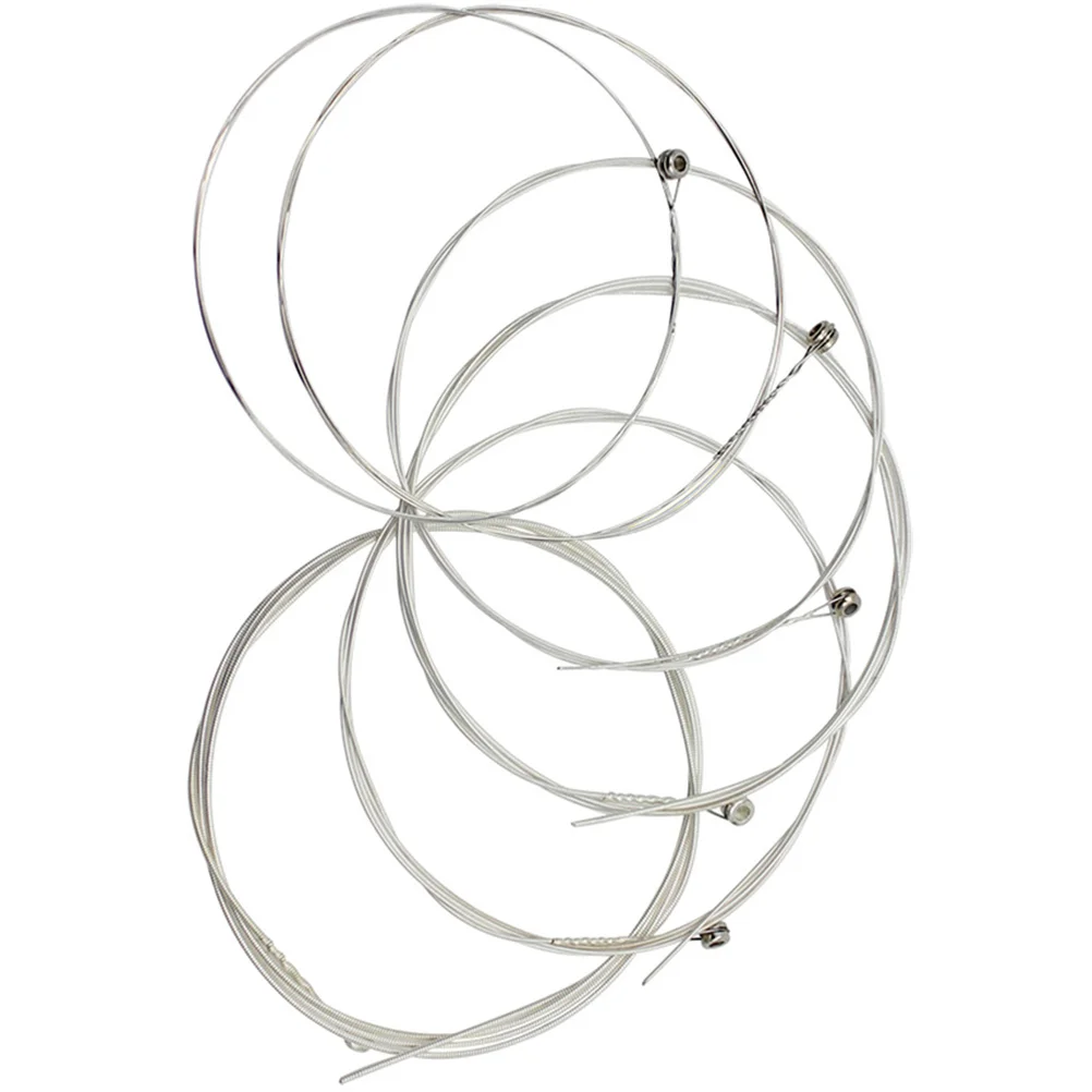 

6 Pcs Bass Guitar String Accessories for Beginners Mute Stainless Steel Supplies