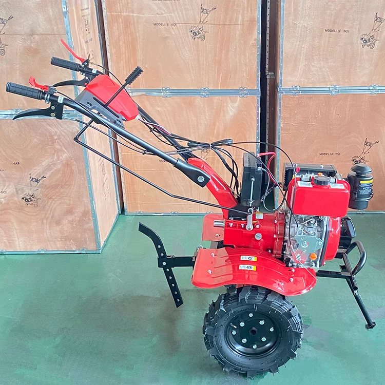 Taizhou China JC-D173F high quality micro farming machine cultivator and tiller for agricultural cultivation 84kg on sale