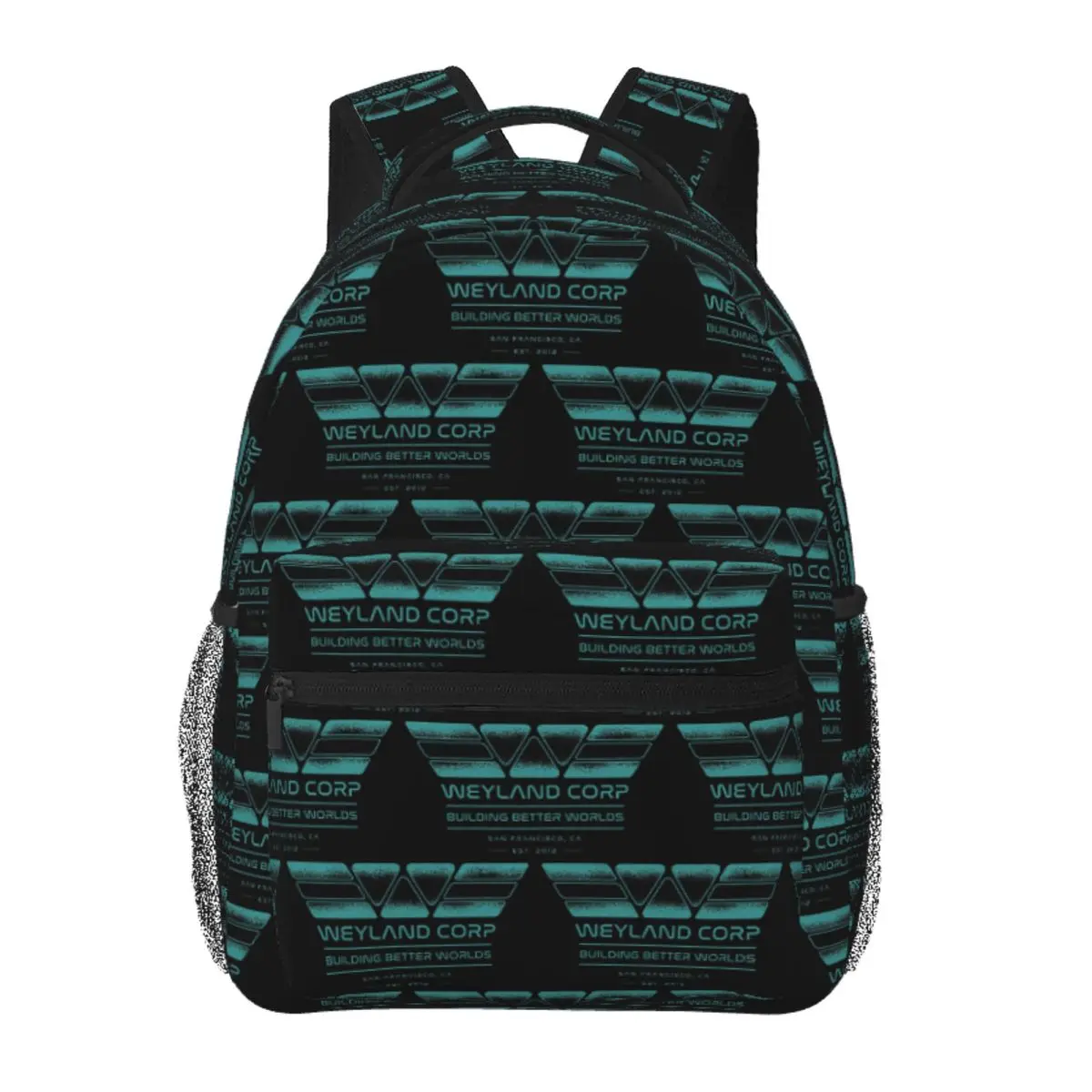 

Weyland Corp Backpack Student BookBag Children School Bag Laptop Shoulder Bags for Men Women