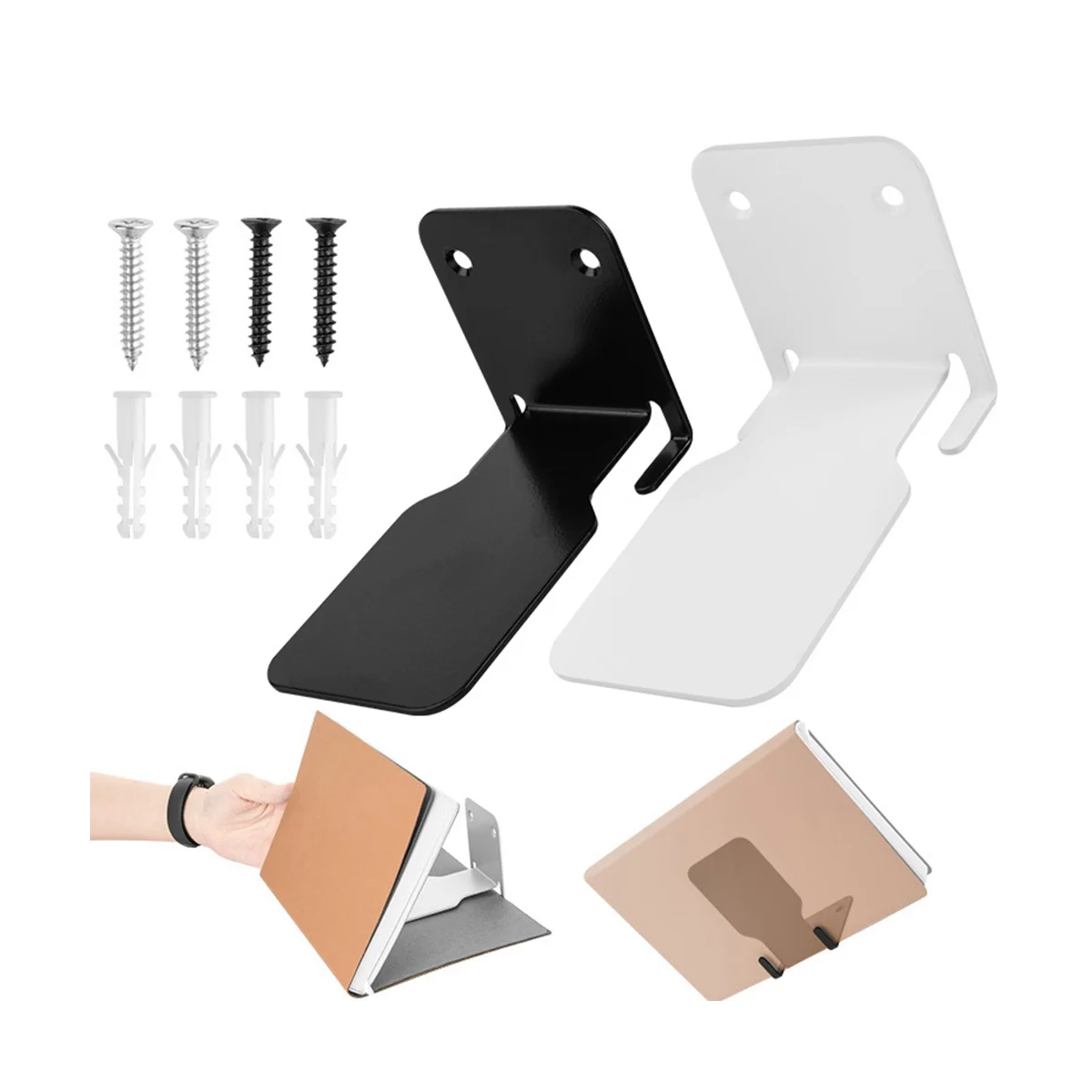 Onzichtbare Boekenplank Hangende Boekenplank Ondersteuning Frame Muur Gemonteerde Boekenplank Aan De Muur