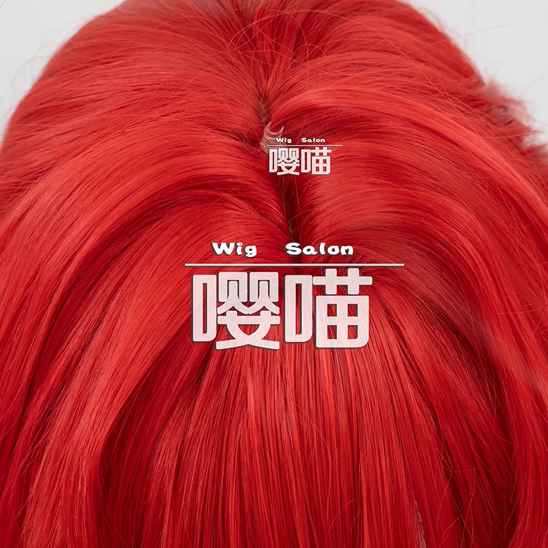 New Anime Dragon Raja Uesugi Erii Cosplay Wig For Halloween Christmas Comic con Game Anime Party Wig+cap