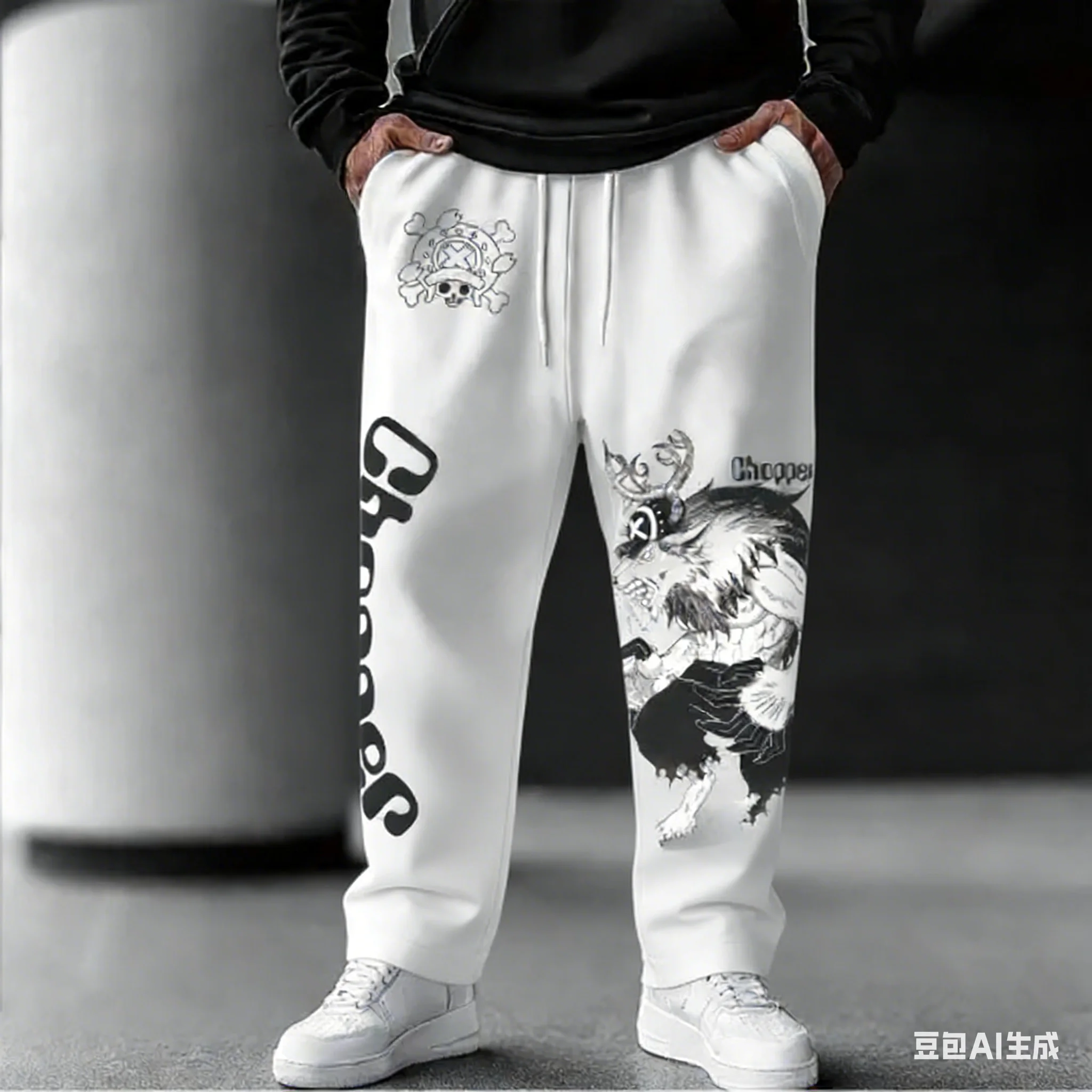 

One Piece Chopper Multi-Form 3D Printed Pants! Adorable, Loose-fitting, Sporty, Casual Style That'll Rock At Anime Conventions!