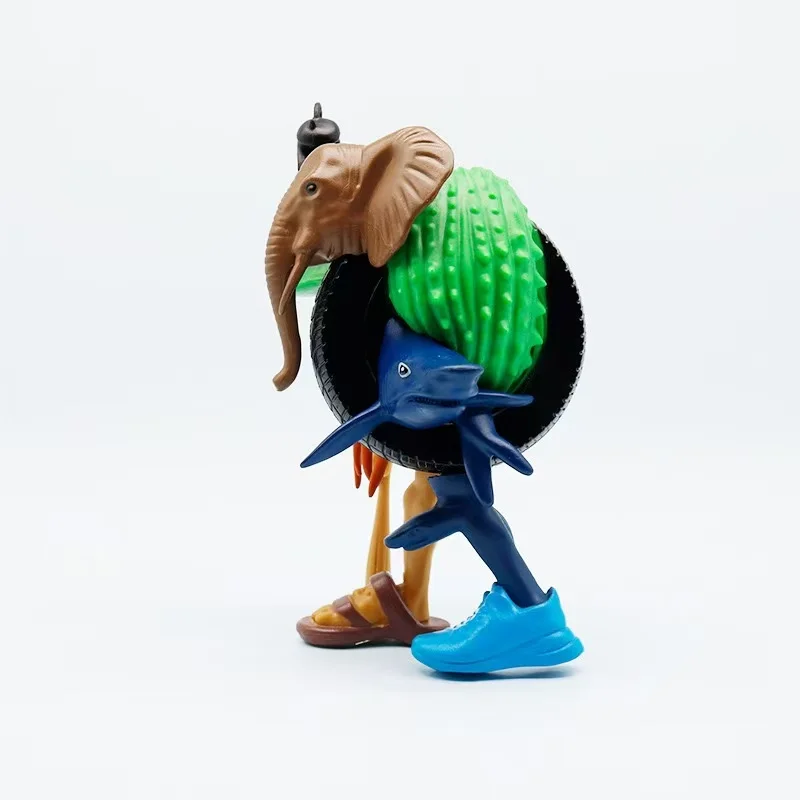Italian Brainrot Tung Sahur Figure Toy Tralalero Tralala Figures Bombardino Crocodilo Shimpanzini Bananini Model Decor Doll Gift image 3
