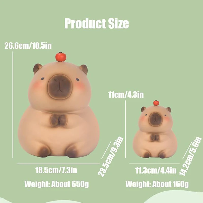 Capybara Piggy Bank, Capybara Coin Bank Piggy Bank, Creative Cute Cartoon Capybara Storage Money Box, Capybara Money Coin Bank