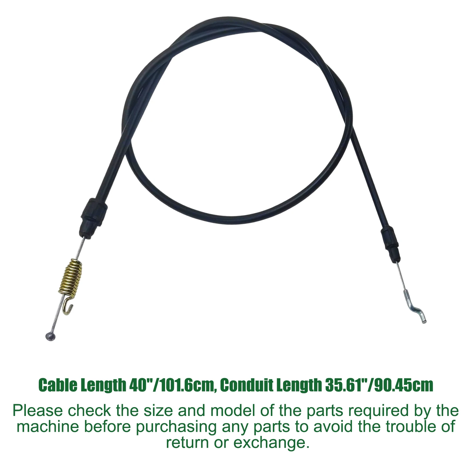 946-0910A Clutch Cable Compatible With MTD CUB Cadet Craftsman Ryobi Yard Man Troy-Bilt Yard Machines Husky Snowblower Snow Thro