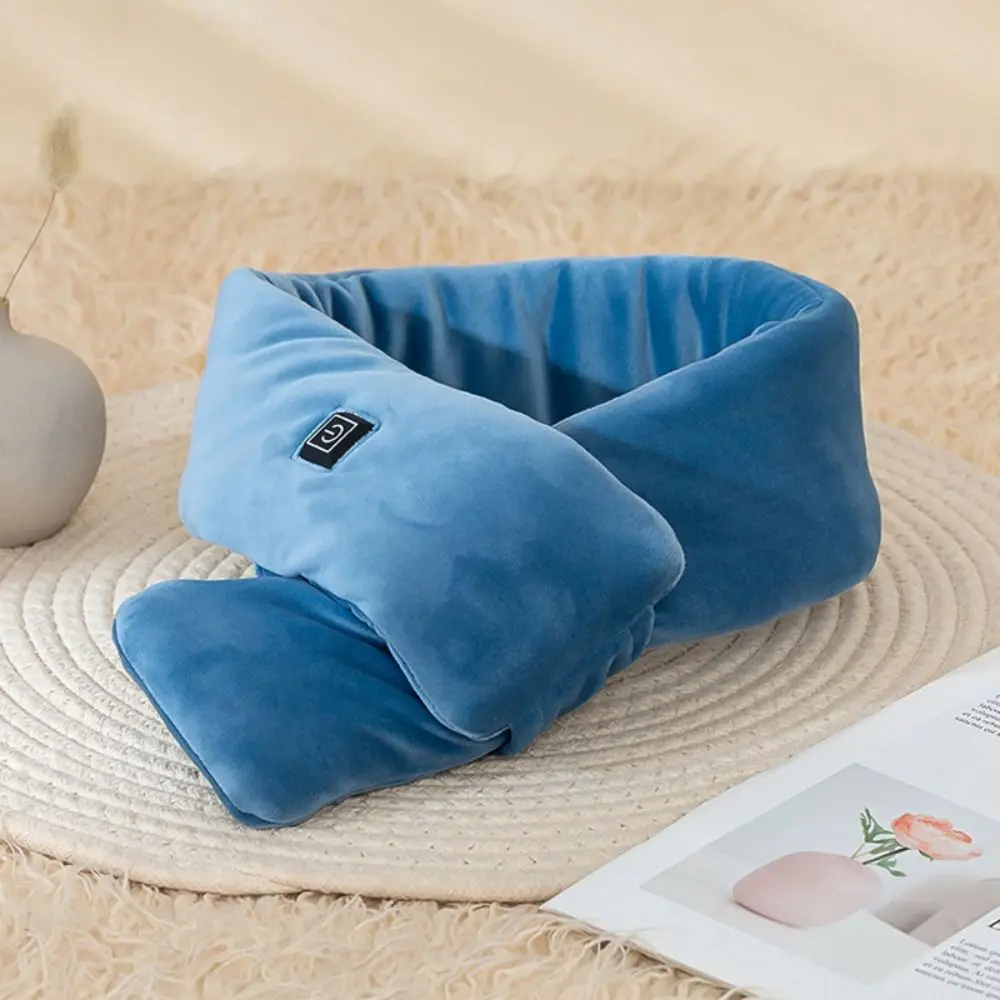 

Warm Electric Heating Scarf 3 Temperature Adjustable Comfortable Thermal Neck Warmer Washable Cold-Proof Neck Wrap Warmer Skiing