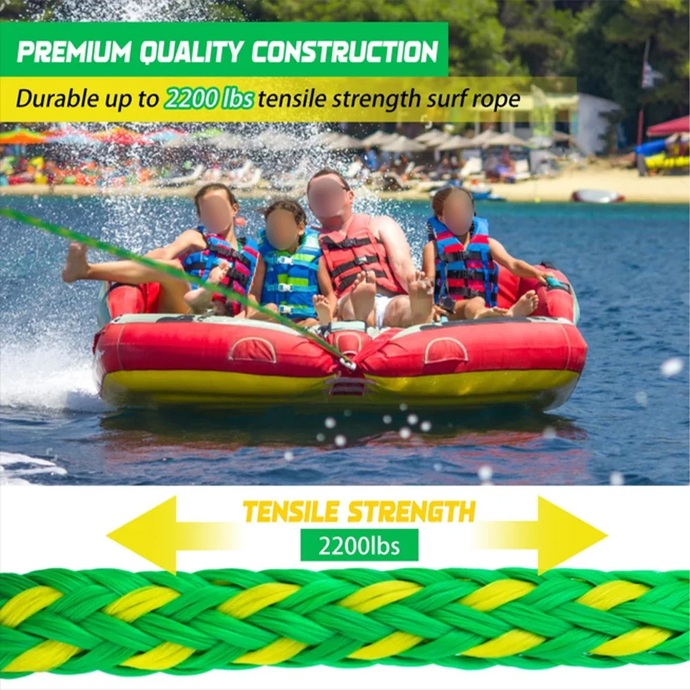 Watersports Heavy Duty Tow Harness With D Rings Boat Tow Harness For Towing Towable Tube Water Ski Wakeboard Tubing Boat Tools