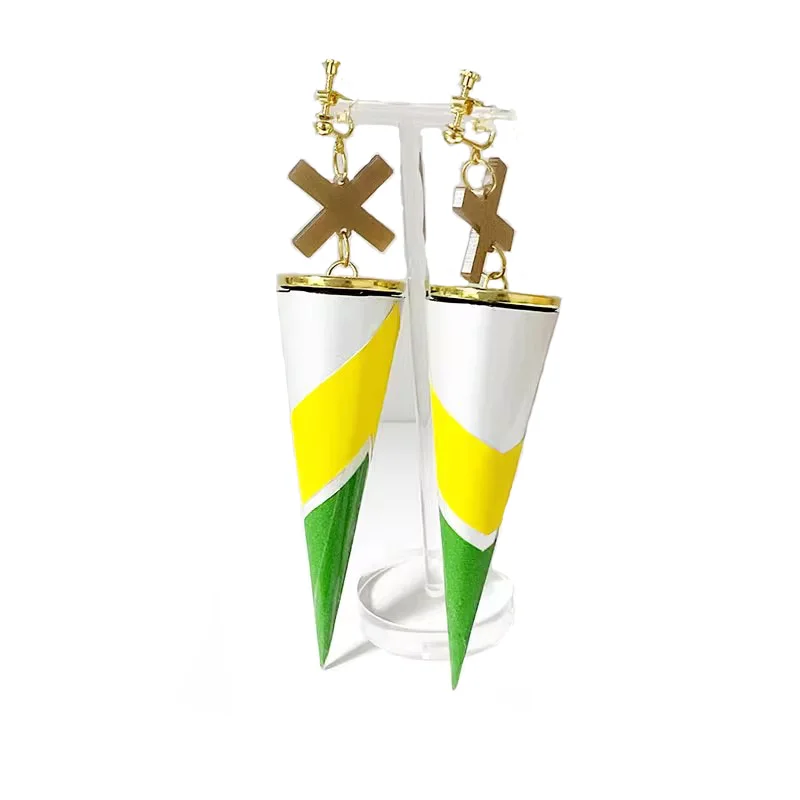 Game Kinich Earrings Cosplay Prop Genshin Impact Anime Halloween Christmas Party for Comic Show Costumes Accessories
