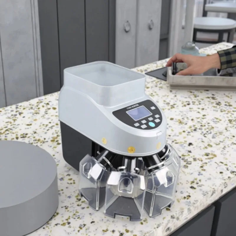 

CS-9500 Эффективный точный счетчик монет Счетчики монет Машина для подсчета денег Счетчики и сортировщики монет