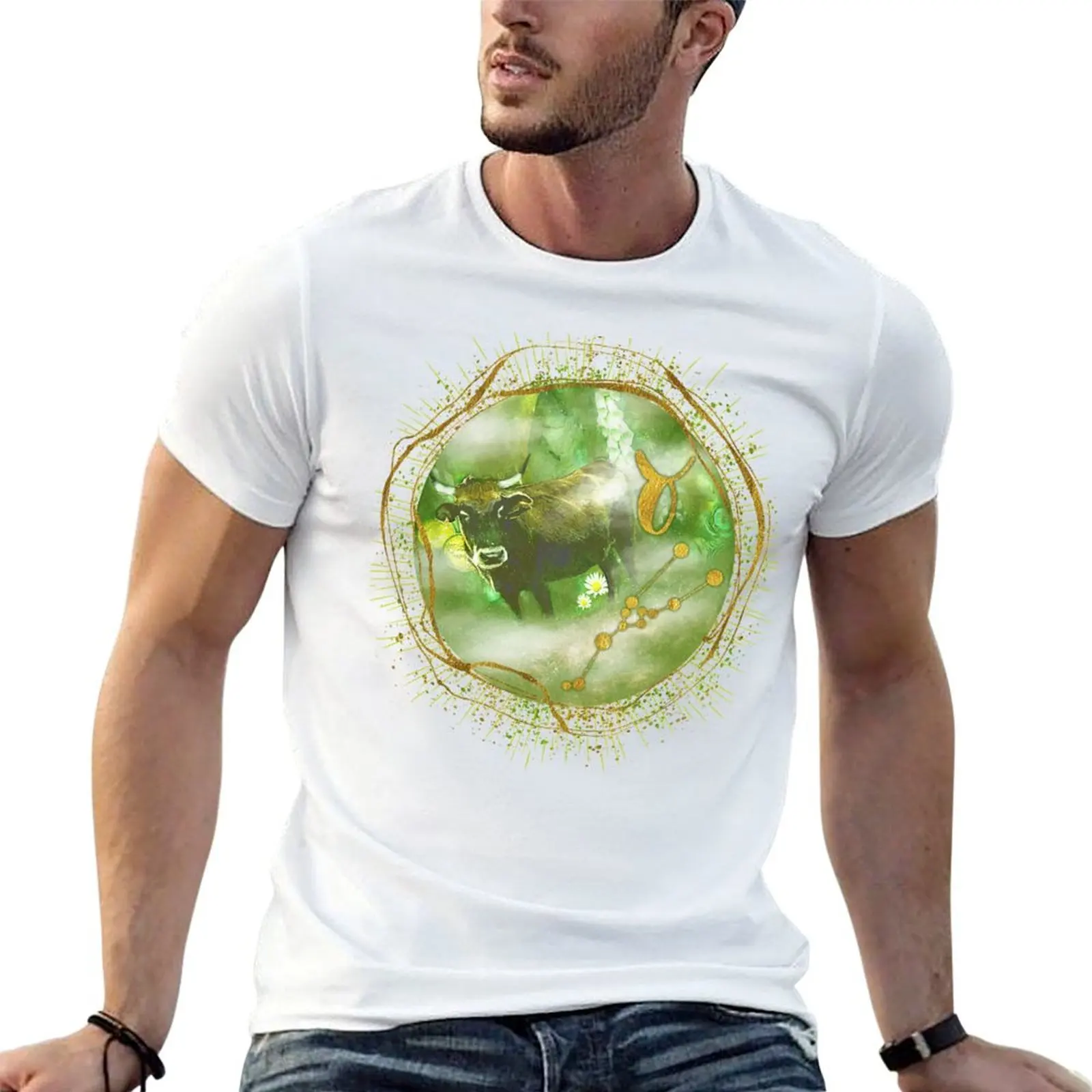 Taurus Constellation T-Shirt Summer Festival T-Shirt