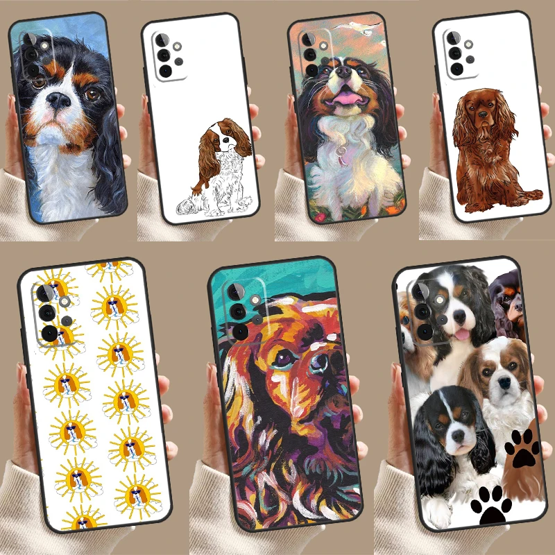 Cavalier King Charles Spaniel Case For Samsung Galaxy A52 A32 A12 A14 A34 A54 A51 A71 A53 A33 A13 A15 A25 A35 A55 Cover