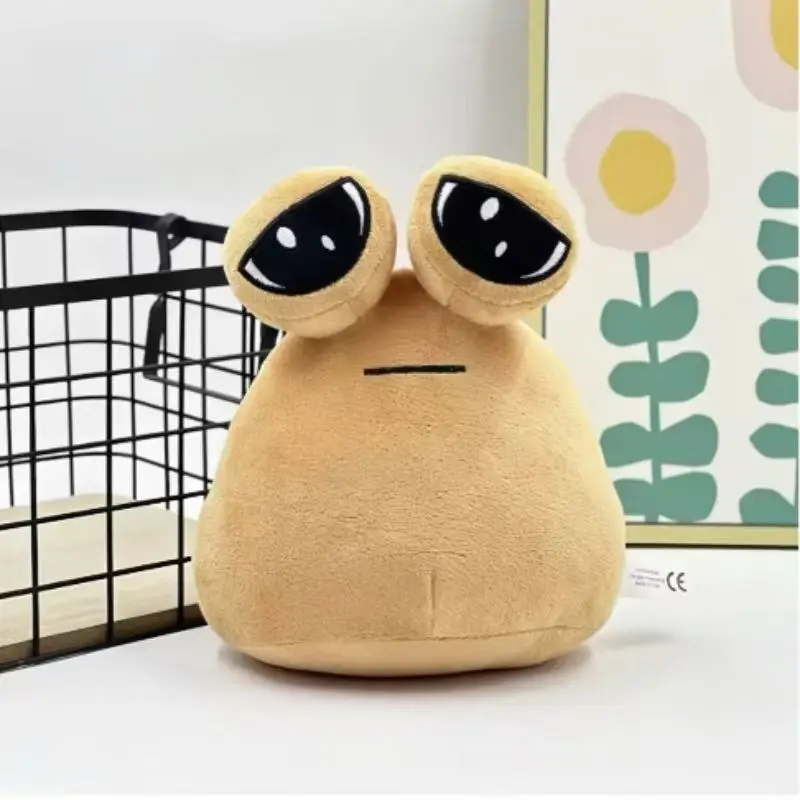 NUOVO My Pet Alien Pou giocattoli di peluche Gioco Anime The Maw Pou Doll Kawaii Cartoon morbido cuscino imbottito Bambini Compleanno Natale Gif