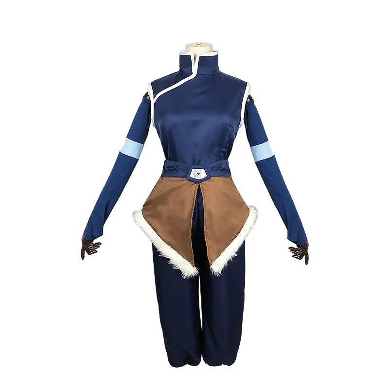 Anime Cosplay Set Korra Costume Unisex Suit Halloween Carnival Costumes - view 3