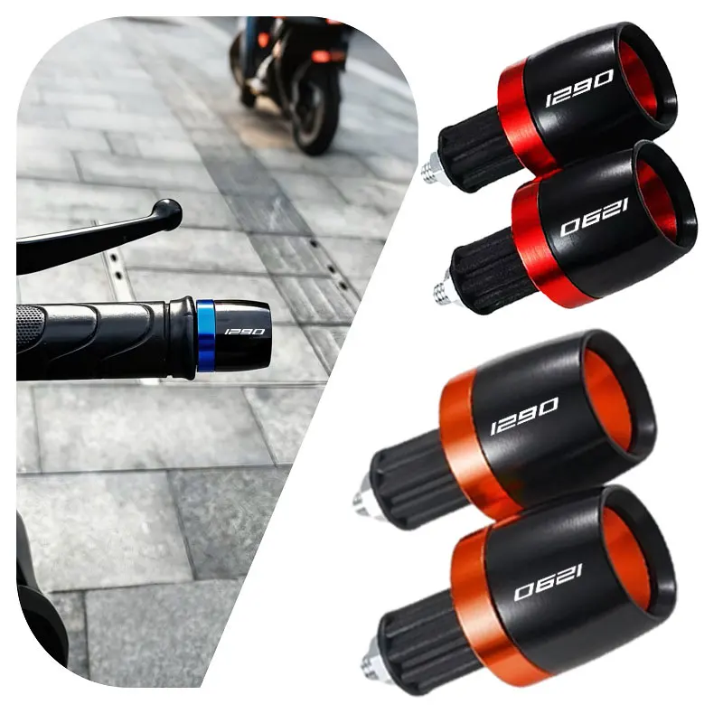 

For KTM adventure 1290 390 790 890 990 1050 1090 1190 1290 Duke 1290 CNC Motorcycle Handlebar Grips Handle Bar Cap End Plugs