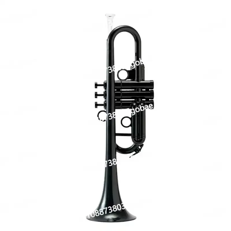 B-flat plastic trumpet instrument, suitable for adults, children, beginners, and professional students to learn and play