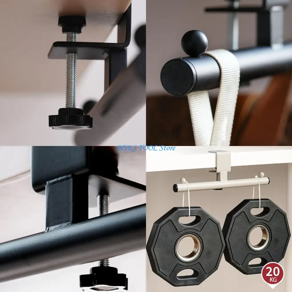 

L8RC Table School Backpack Holder Sturdy Desk Side Carbon Steel Hook