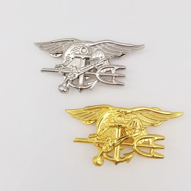 Metal Badge Seal Team Badge Eagle Hat Badge Shoulder Badge United States Medal of Honor