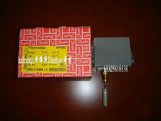 

060L312666 imported Danfoss KPS temperature switch KPS80, 75mm