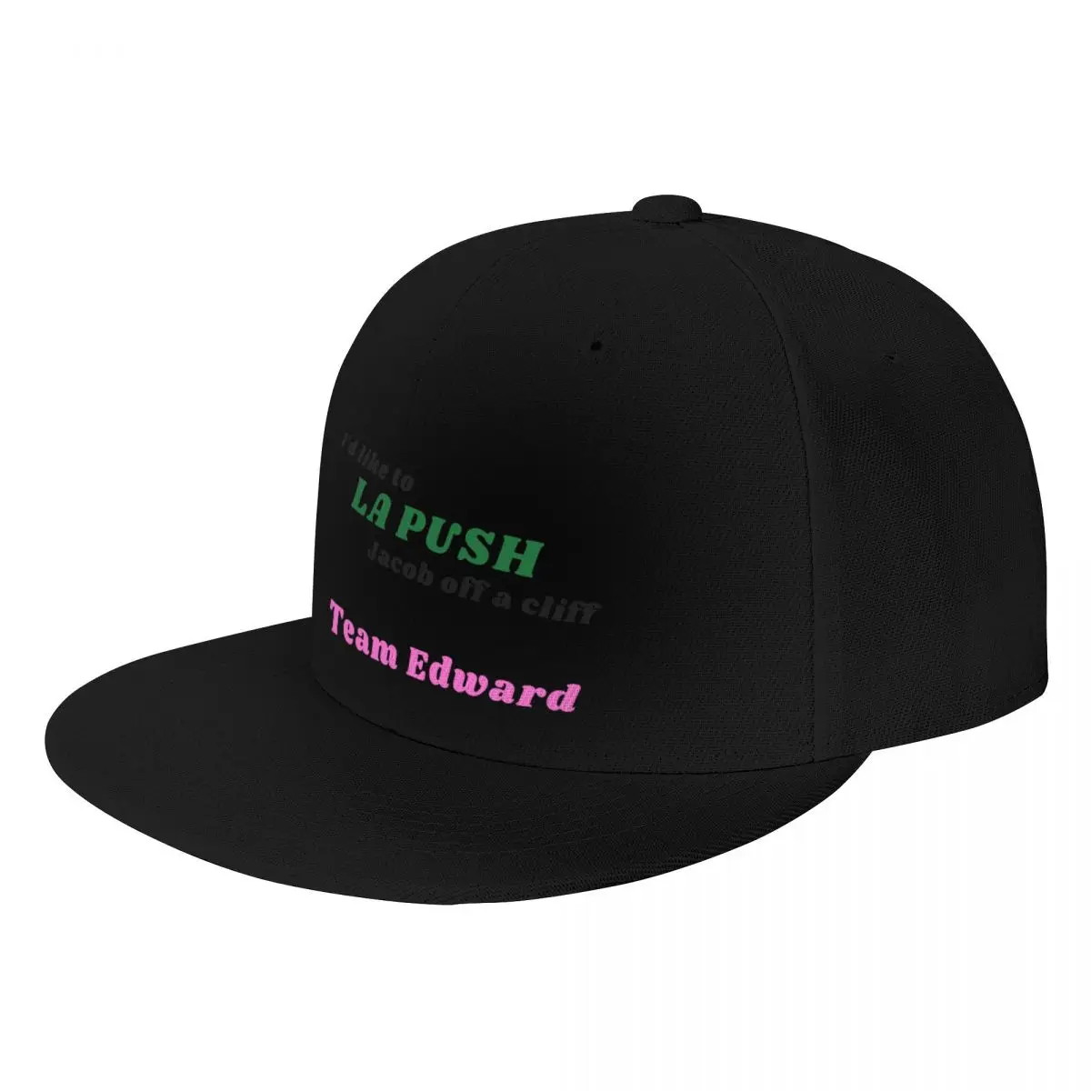 I'd like to LA PUSH Jacob off a cliff. Team Edward Baseball Cap Fashion Beach Sports Cap New In Hat Beach Women's Men's