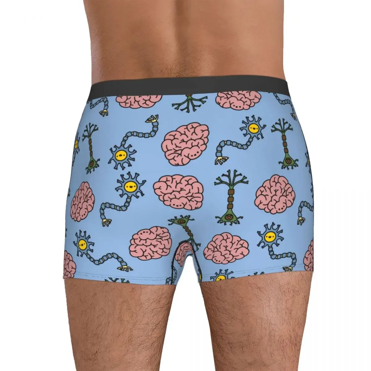 Boxer Onderbroek Shorts Neuro Hersenen Tijd! Laten We Wat Synaps Leuk Slipje Mannelijk Ventileren Ondergoed Voor Homme Man Vriendje