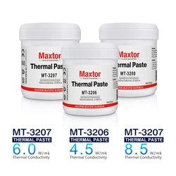 Maxtor Thermal Paste 200g CPU Paste Non-Conductive Thermal Conductive Grease Paste Heat Transfer Grease for CPU Graphics Cooling