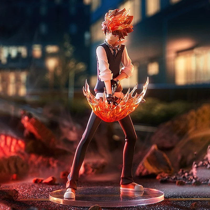 34cm リボーン！ 沢田綱吉 アニメ フィギュア 沢田綱吉 アクション