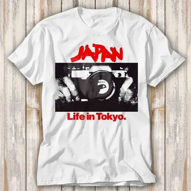 Japan Life In Tokyo Sylvian Synth T Shirt Top 4055