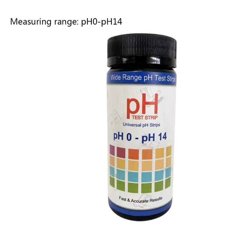 367A Soil PH Test Strips Set of 100 Household Testing Soil Gardening Planting for Garden Flower Watering Seeding Growing Set