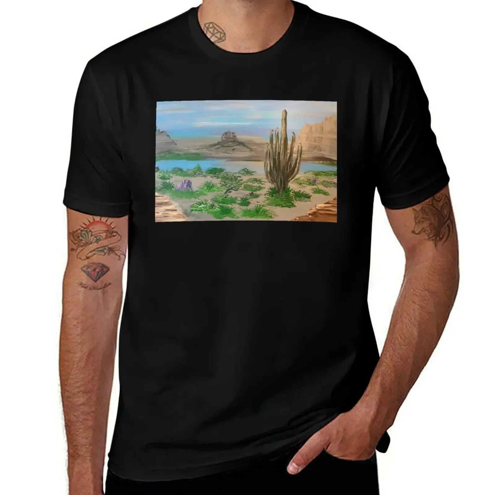 

Arizona Desert T-Shirt vintage anime shirt blanks graphic t shirts mens designer clothes