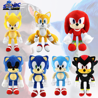 20-25cm Sonic peluches toy  cartoon hedgehog Amy Rose knuckle tail soft stuffed doll child birthday Sonic lovely  toys