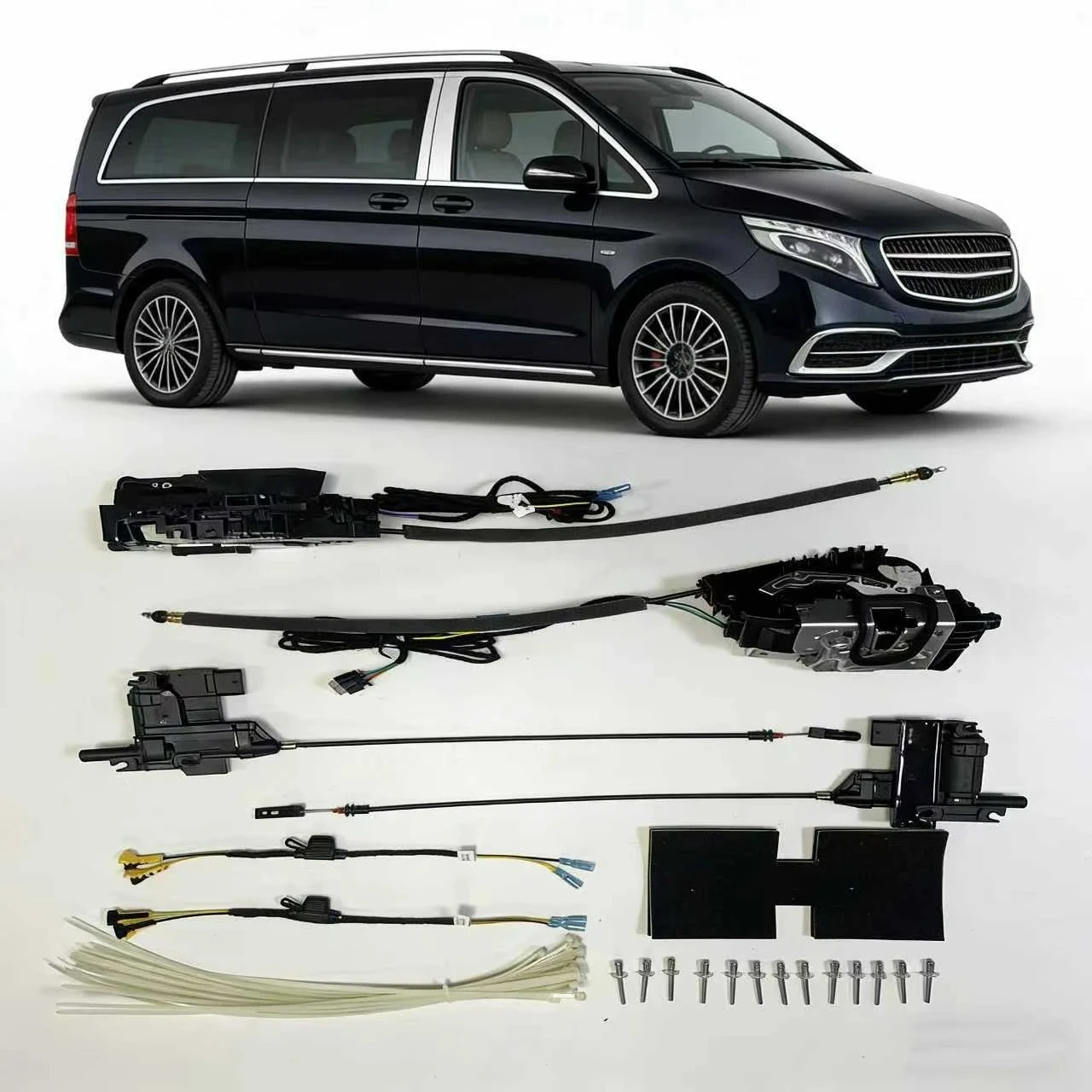 

Идеально подходящая дверь с электроприводом и функцией присасывания для Mercedes-Benz V300L